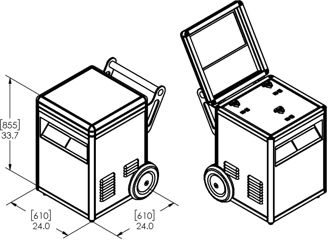VMS2Ph Dimensions